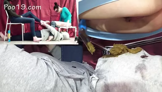MilanaSmelly - Do a foot massage and eat our shit!