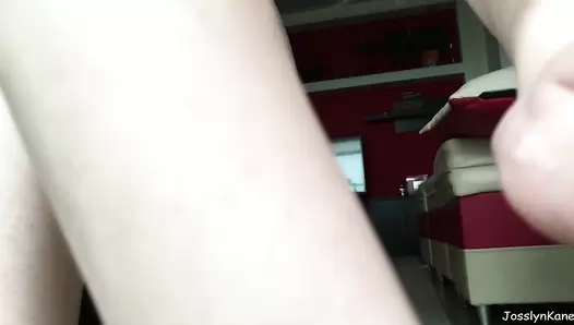JosslynKane - Stand up pooping with thong on