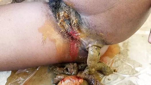 Ebony_Princess - Her Turd In My Pussy!