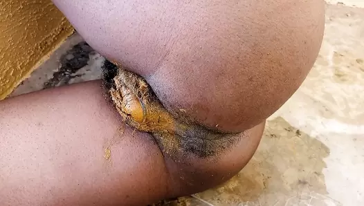 Ebony_Princess - Her Turd In My Pussy!