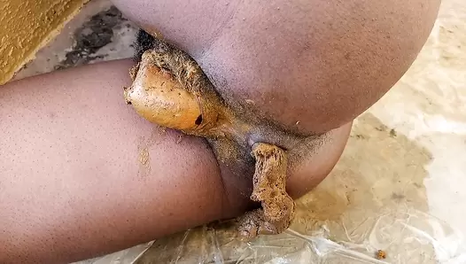 Ebony_Princess - Her Turd In My Pussy!