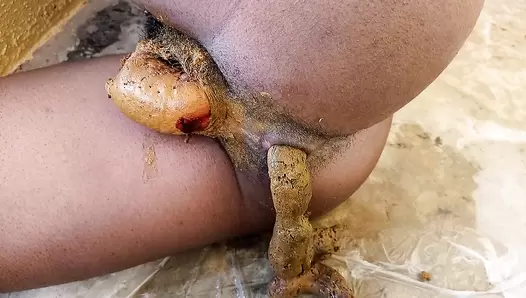 Ebony_Princess - Her Turd In My Pussy!