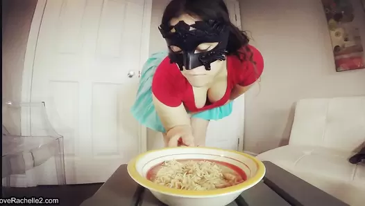 LoveRachelle - Poop Ramen… Delicious! EAT WITH ME Instructions