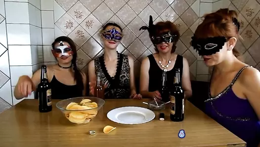 ModelNatalya94 - The morning Breakfast the four girls