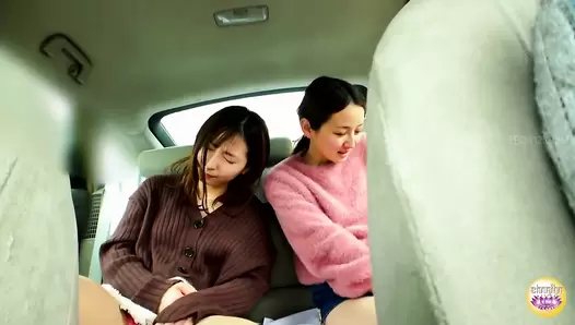SL-612 06 Shameful poop in front of girlfriends during travel car trip