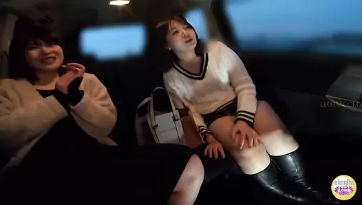 SL-612 04 Shameful poop in front of girlfriends during travel car trip
