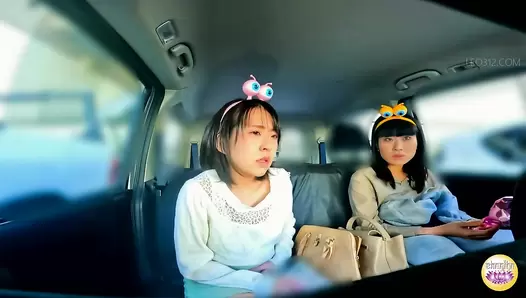 SL-612 01 Shameful poop in front of girlfriends during travel car trip