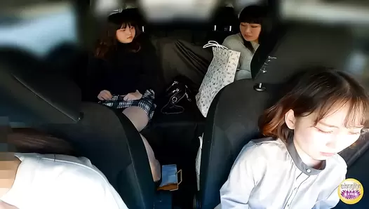 SL-612 01 Shameful poop in front of girlfriends during travel car trip