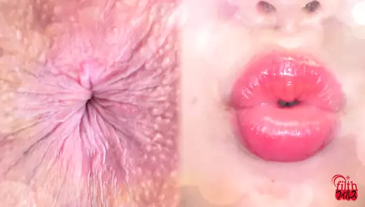 FF-659 06 Super detailed footage of womens anuses producing poop