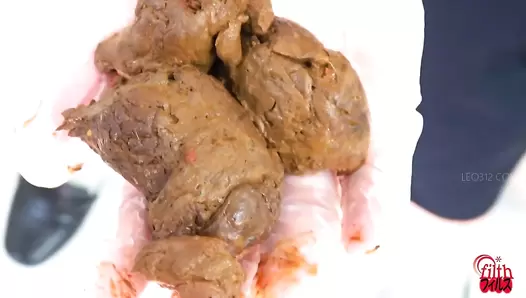 FF-659 04 Super detailed footage of womens anuses producing poop