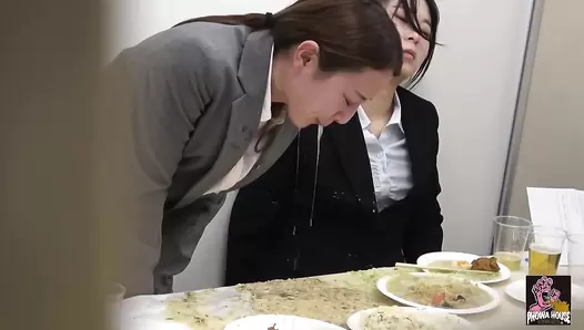PGFD-096 05 Vomit voyeur: newcomer office ladies drinking too much alcohol, trying to fit in. VOL. 2