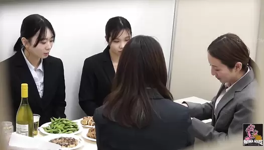 PGFD-096 05 Vomit voyeur: newcomer office ladies drinking too much alcohol, trying to fit in. VOL. 2