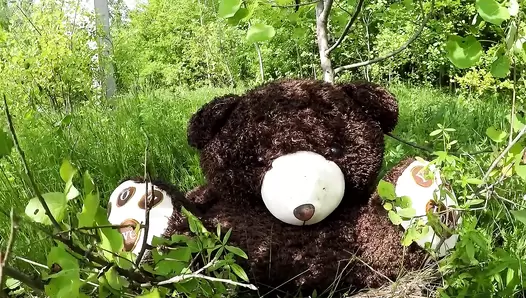 Scatdesire - Pervert Teddy (Mr. Teddy in The Woods)