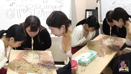 PGFD-095 05 Group of female college students in lewd and drunken vomit. VOL. 2