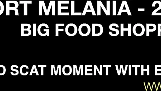 Scat Report Melania - Big Food Shopping Report