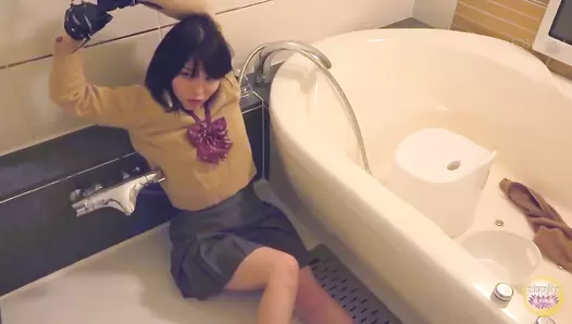 SL-501 03 Schoolgirl’s confinement and poop leakage.