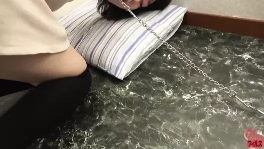 FF-543 05 Anal masturbation, forced enema and excretion with restrained girls
