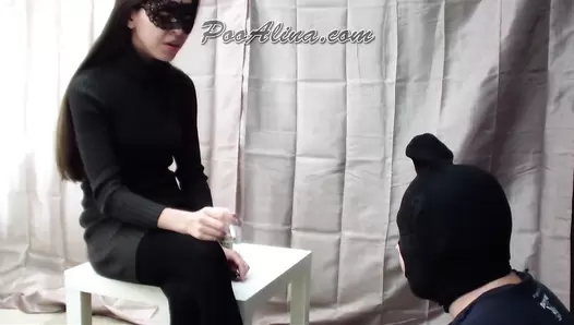 PooAlina - Real Monster-shit in mouth from Alina