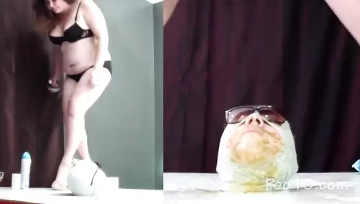 MilanaSmelly - 5 girls shit in my mouth. Part 5. Megan