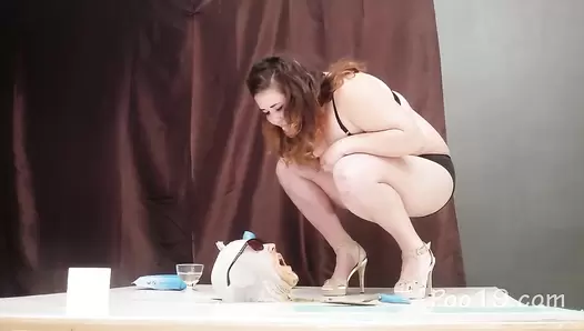 MilanaSmelly - 5 girls shit in my mouth. Part 5. Megan