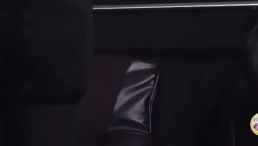 SL-610 06 Rushing to poop while the movie is showing