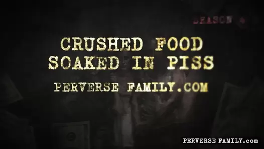 Crushed Food Soaked in Piss