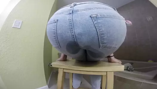 HotScatWife - TRAPPED with my SMELLY SHIT!