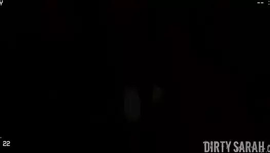 Dirty Sarah: Brown Anal Rose