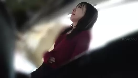 EE-750 04 Girls wearing long boots and shitting at the restroom. VOL. 3