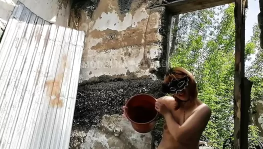 ModelNatalya94 - A day in an abandoned house
