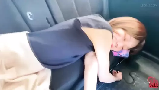 FF-631 03 Drunken woman defecating after enema assault