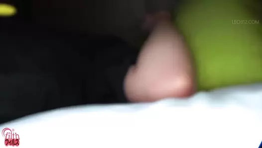 FF-631 01 Drunken woman defecating after enema assault