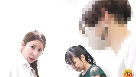 EE-748 04 New office lady’s rite of passage. Groping girls toilet scat assault!