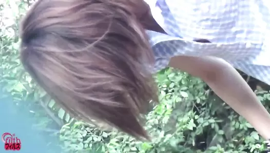 FF-074 Outdoor Pooping Voyeur