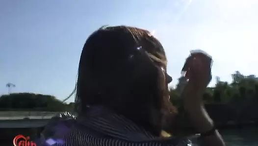 F57 03 Virtual POV excretion shot! Outdoor piss and poop at close range. VOL. 2