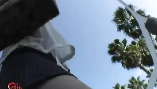 F57 02 Virtual POV excretion shot! Outdoor piss and poop at close range. VOL. 2