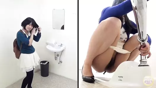 SL-024 04 Embarrassing talks during excretion in adjoining toilet cabins. Women revealing their excremental secrets