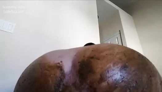 Littlefuckslut - Panty Poop & Ass Smear Meal