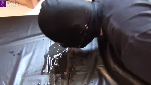 RosellaExtrem - Open your mouth and eat my shit! Shit meal for a new slave!