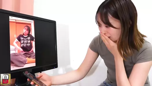 JG-555 03 Close-up photography and self-portraits over several days with fearless Maho Kawanishi who takes poop selfies even if her family is there. VOL. 2