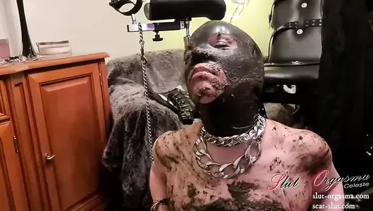 SlutOrgasma - Pantie pooping and shit dildo