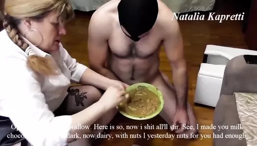 Natalia Kapretti - Double dish of shit from two Mistresses