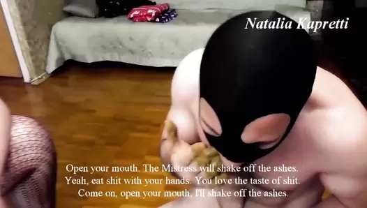 Natalia Kapretti - Double dish of shit from two Mistresses