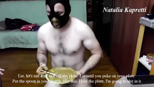 Natalia Kapretti - Double dish of shit from two Mistresses