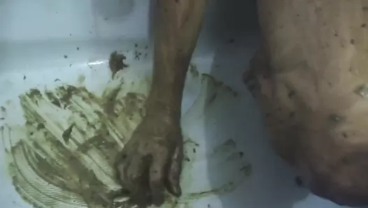 MINA - Sniff Poop to Have Orgasm