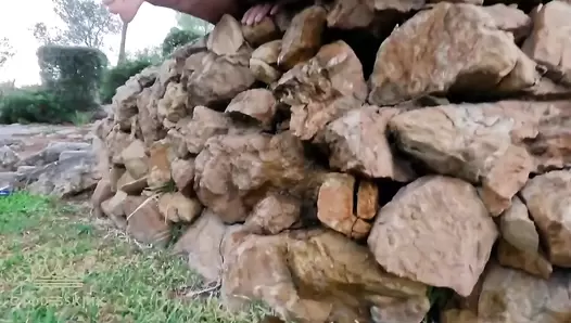Goddess Kink - Outdoor Scat Smearing