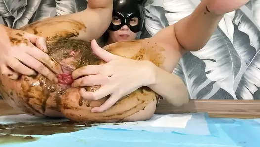p00girl - Diarrhea and beautiful as a rose anus