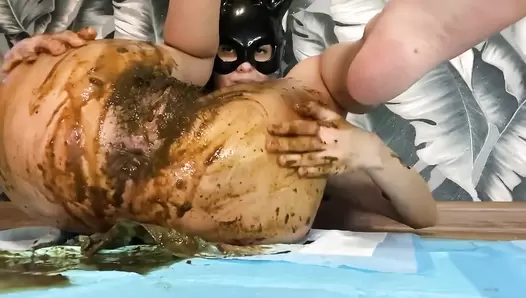 p00girl - Diarrhea and beautiful as a rose anus