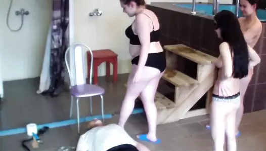 MilanaSmelly - Shit-eating machine for 6 girls
