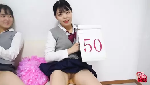 FF-635 03 Fart count competition between schoolgirl and an office lady went dirty! They try too hard and it’s a filthy paradise! VOL. 5